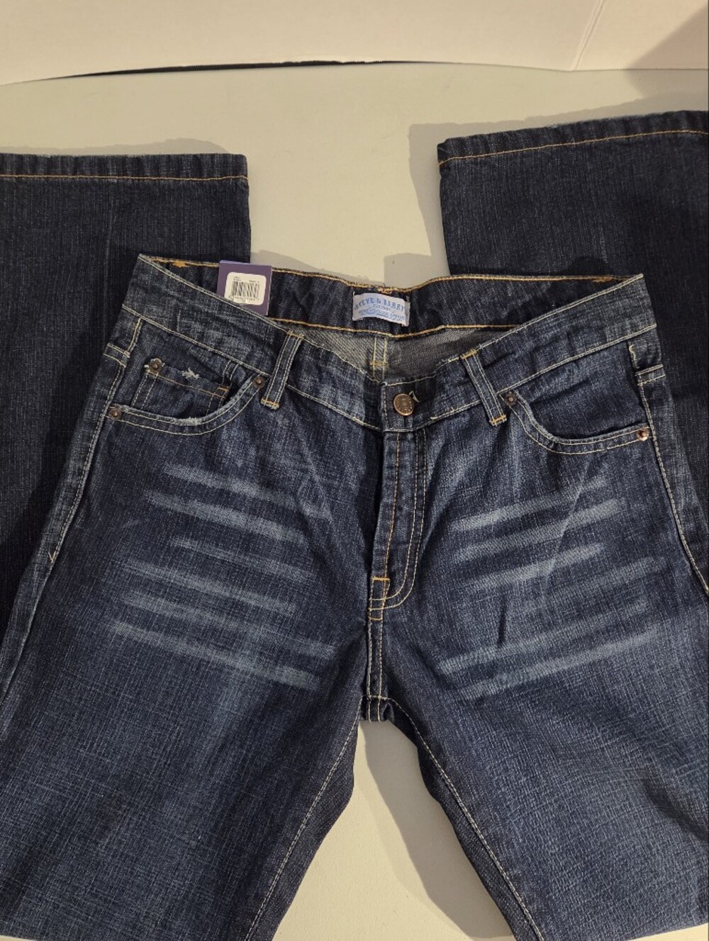 Steve & Barry's Embellished Denim Jeans Size 8 Regular NWT